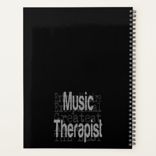 Music Therapist Extraordinaire Planner (Achterkant)