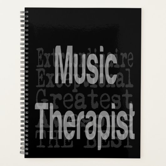 Music Therapist Extraordinaire Planner (Voorkant)
