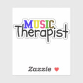 Music Therapist Sticker (Vel)