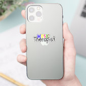 Music Therapist Sticker (Telefoon)