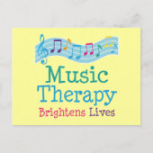 Music Therapy Brightens Briefkaart (Voorkant)