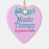 Music Therapy Brightens Keramisch Ornament (Rechts)