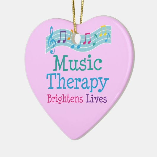 Music Therapy Brightens Keramisch Ornament (Links)