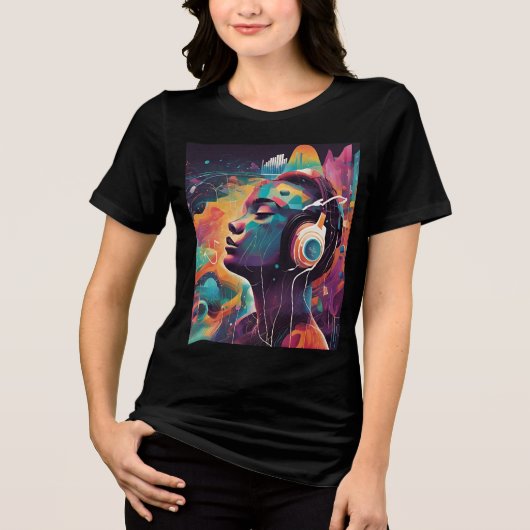 Music Therapy T-shirt (Voorkant)