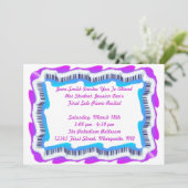 Music-toetsenbord, Pianooverweging of partijinform Kaart (Staand voorkant)