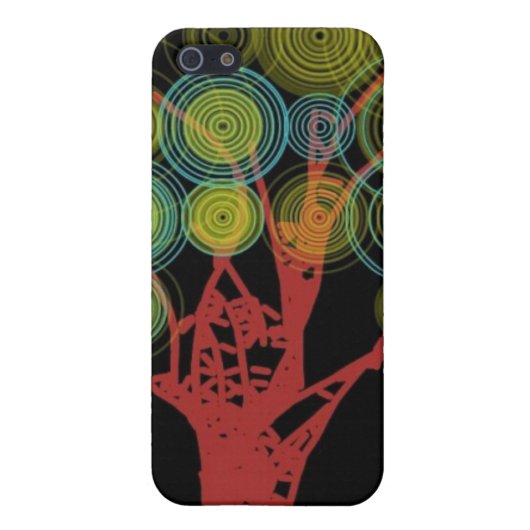 Music Tree iPhone-case iPhone Hoesje (Achterkant)