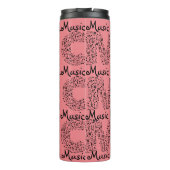 Music Tumbler Thermosbeker