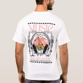 Music Vibes T-Shirt (Achterkant)