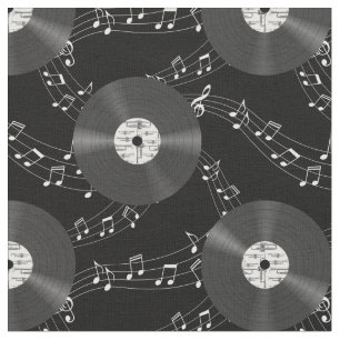Music Vinyl Records Stof