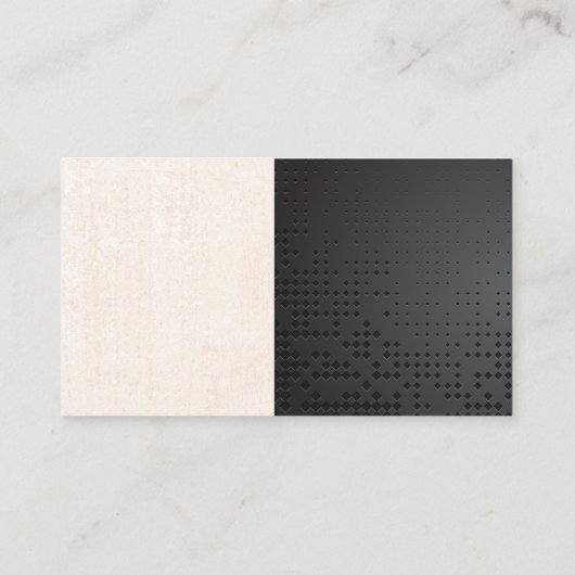 Music Vinyl Visitekaartje (Achterkant)