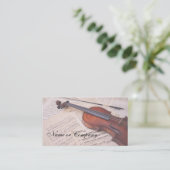 MUSIC VISITEKAARTJE (Staand voorkant)