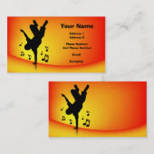 Music Visitekaartje - Breakdans (Voorkant / Achterkant)