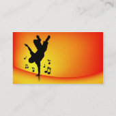 Music Visitekaartje - Breakdans (Achterkant)