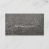 Music Visitekaartje Guitar Red DJ (Achterkant)