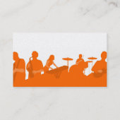 Music Visitekaartje - Oranje Rock Band (Achterkant)