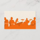 Music Visitekaartje - Oranje Rock Band (Achterkant)