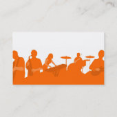 Music Visitekaartje - Oranje Rock Band (Achterkant)
