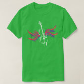 Music Wave Cello Cellist T-shirt (Design voorkant)