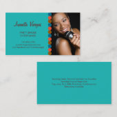 Music Wedding Singer Foto Visitekaartje (Voorkant / Achterkant)