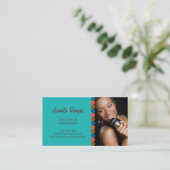 Music Wedding Singer Foto Visitekaartje (Staand voorkant)