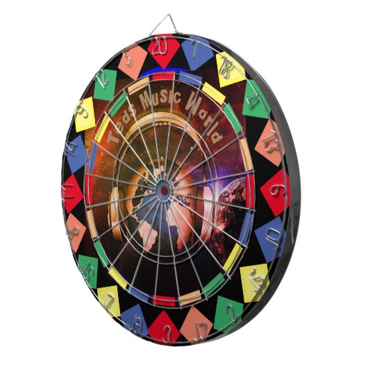 Music World Dartboard Dartbord (Voorkant Rechts)