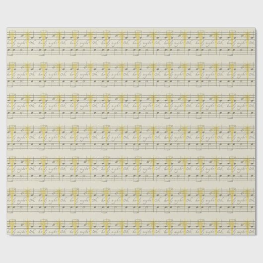 Music wrapping paper cadeaupapier (Vlak)