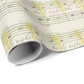 Music wrapping paper cadeaupapier (Rol Hoek)
