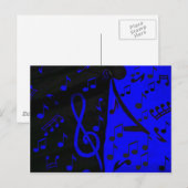 Music Zone_ Briefkaart (Voorkant / Achterkant)