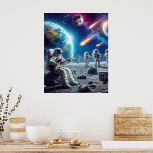 Musica Espacial Poster (Keuken)