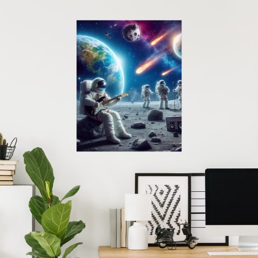 Musica Espacial Poster (Thuiskantoor)