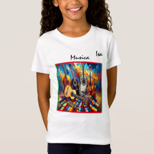 Musica Girl's T-shirt