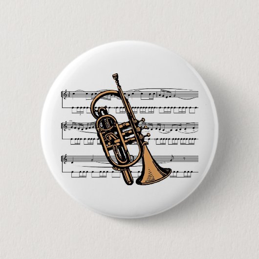 Musical 08 B Ronde Button 5,7 Cm (Voorkant)
