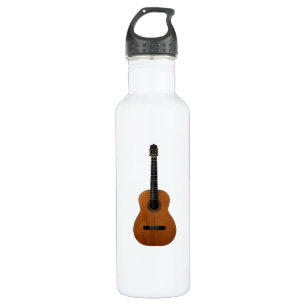 Musical Acoustic Guitar Waterfles