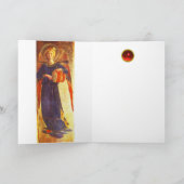 MUSICAL ANGEL FEESTDAGEN KAART (Binnen)