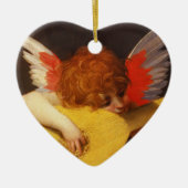 Musical Angel  Heart Keramisch Ornament (Voorkant)