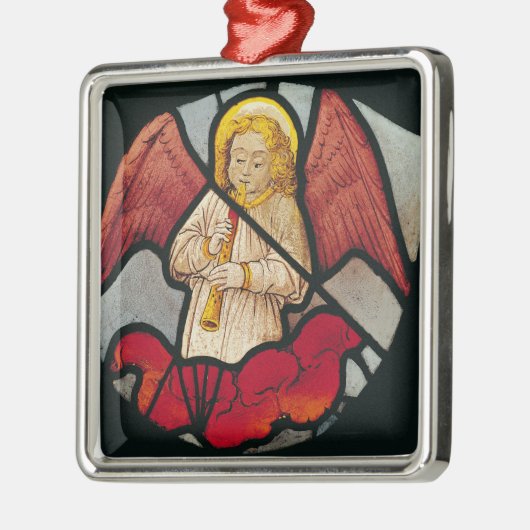 Musical Angel Metalen Ornament (Links)