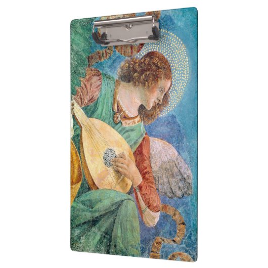 Musical angel playing guitar klembord (Links)