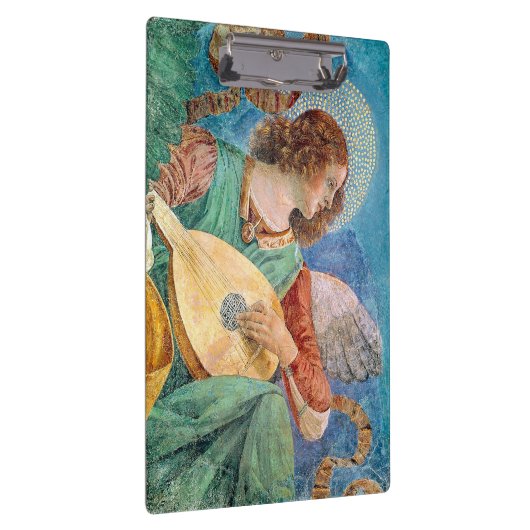 Musical angel playing guitar klembord (Rechts)