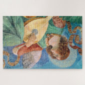 Musical angel playing guitar legpuzzel (Horizontaal)
