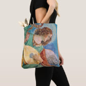 Musical angel playing guitar tote bag (Dichtbij)
