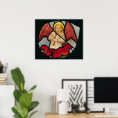 Musical Angel Poster (Thuiskantoor)