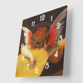 Musical Angel  Vierkante Klok (Hoek)