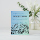  Musical Angels Briefkaart (Staand voorkant)