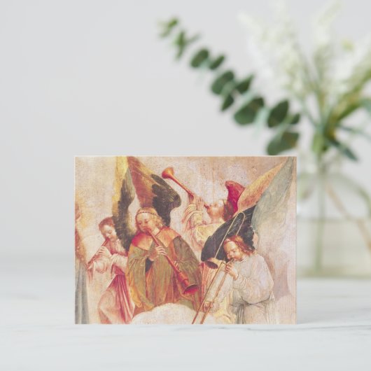 Musical Angels Briefkaart (Staand voorkant)