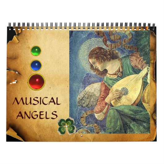 MUSICAL ANGELS FINE ART COLLECTIE KALENDER (Hoes)
