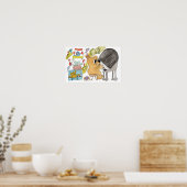 Musical Animals Poster (Keuken)