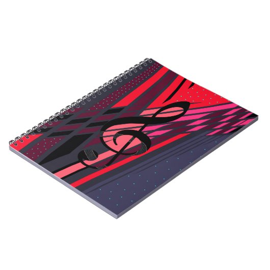 Musical Art Dimensions Notitieboek (Linkerzijde)