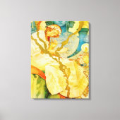 Musical Art Nouveau  Canvas Afdruk (Voorkant)