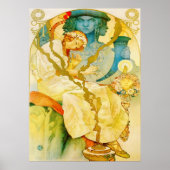 Musical Art Nouveau Vintage Poster (Voorkant)