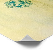 Musical Art Nouveau Vintage Poster (Hoek)